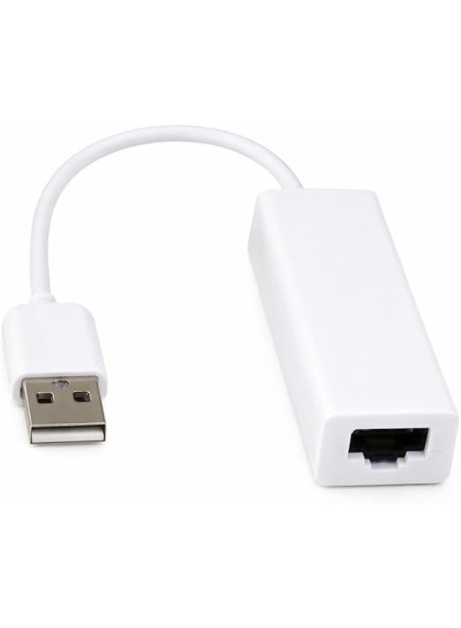 محول شبكة محلية USB - يدعم سرعات 10 و 100 ميجابت في الثانية